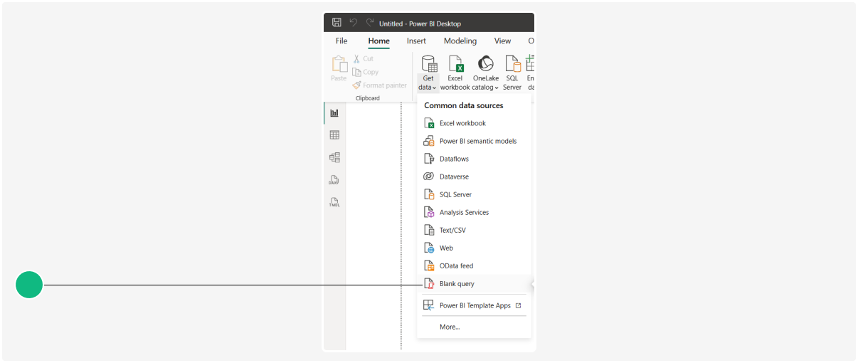 Connecting BI Analytics in Power BI