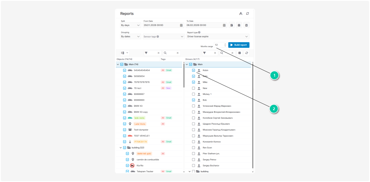 Driver license expire