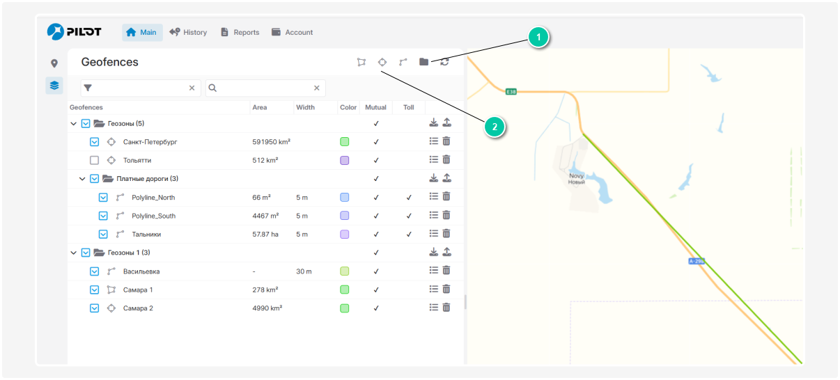 How to create a ceofence