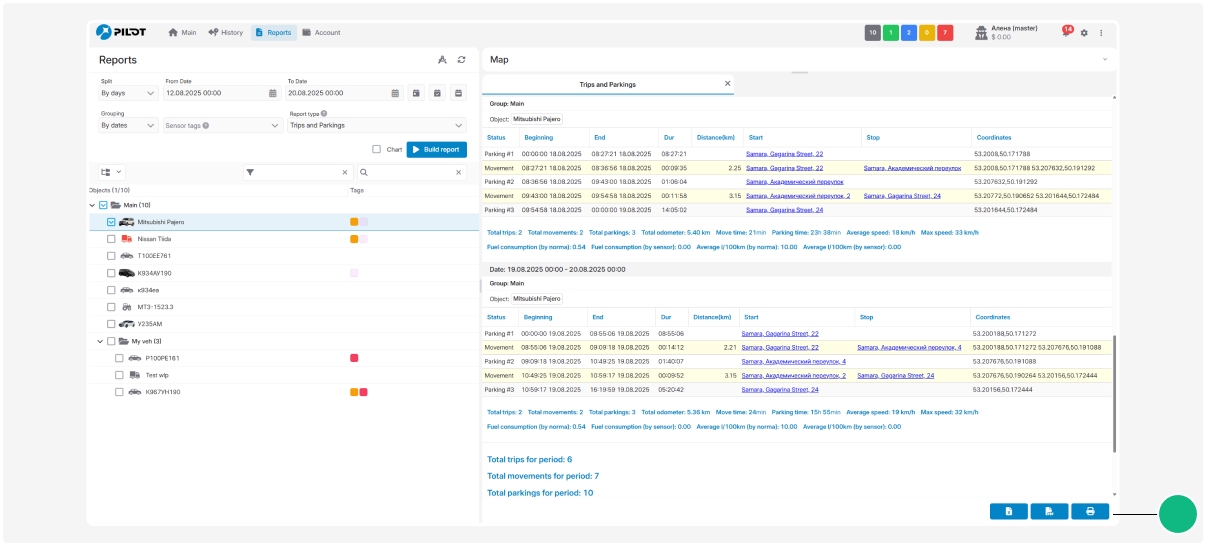 How to generate a report