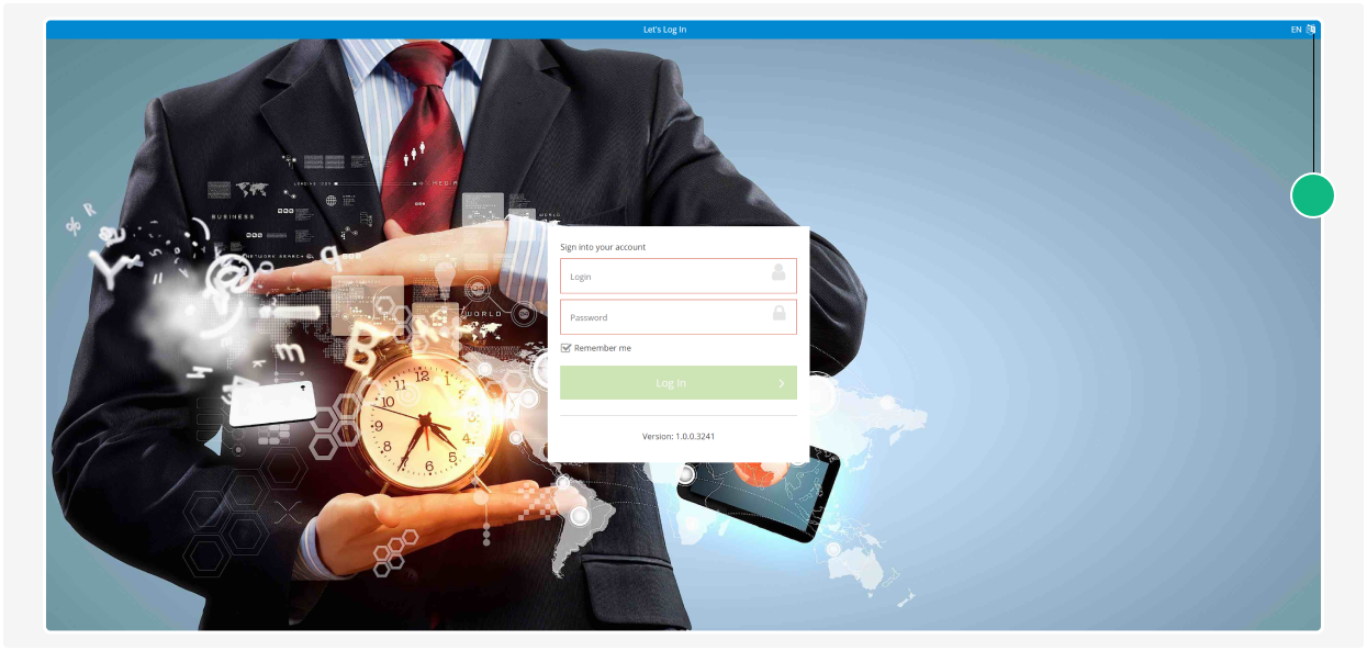 How to log in to PTM