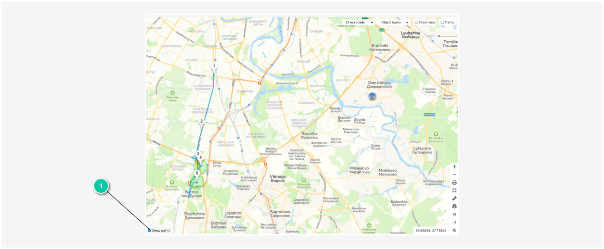 How to work with a route