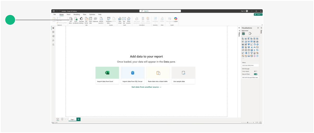 Connecting BI Analytics in Power BI