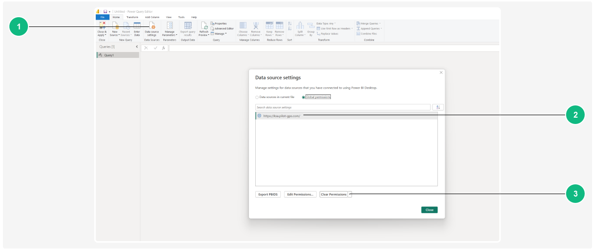 Connecting BI Analytics in Power BI